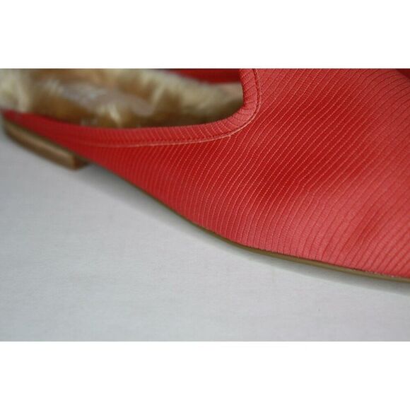 Faryl By Farylrobin Women's 14M Moka red lizard mules - New - Picture 4 of 7